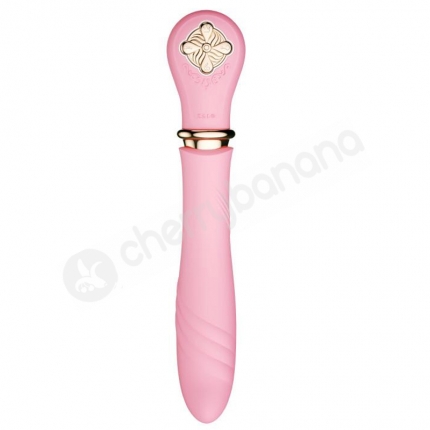 Zalo Desire Fairy Pink Pre-Heating Thrusting Vibrator