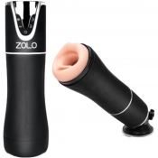 Zolo Black Automatic Blowjob Sucking & Vibrating Masturbator