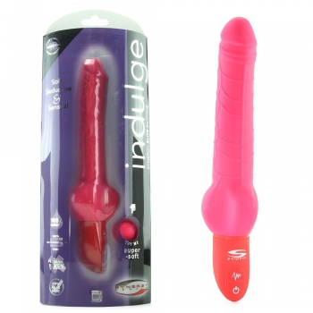 Elite Silicone Indulge Pink Vibrator
