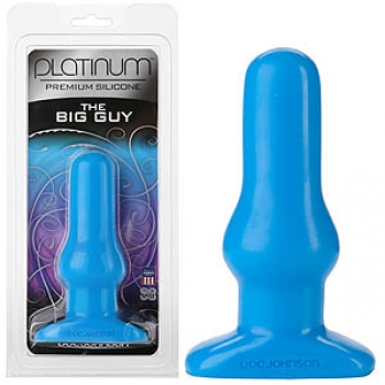 Platinum The Big Guy Blue Butt Plug