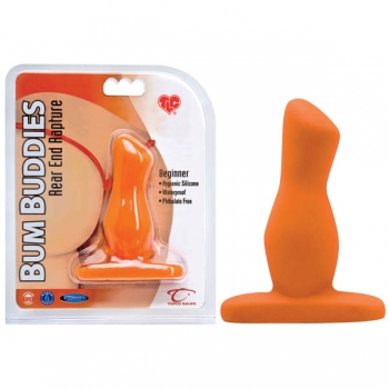 Bum Buddies Rear End Rapture Beginner Orange Butt Plug