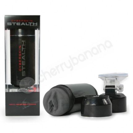 Cyberskin Black Stealth Double Stroker