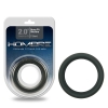 Hombre Snug Fit Black Silicone Cock Ring