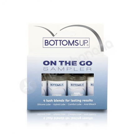 Bottoms Up On-the-go Anal Sampler 4 Pack