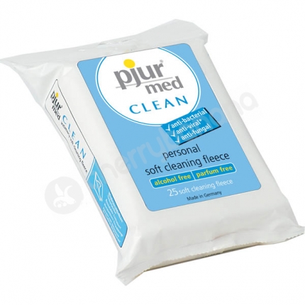 Pjur Med Clean Personal Soft Cleaning Fleece 25 Pack