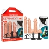 Vac-u-lock Dual Density Ultraskyn Strap-on Set