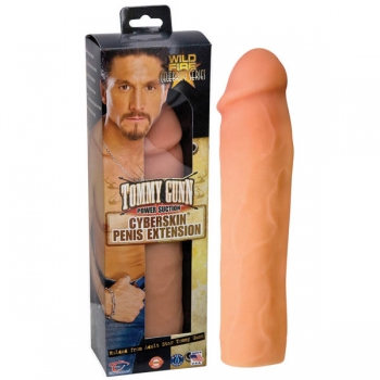 Tommy Gunn Power Suction Cyberskin Penis Extension Sleeve