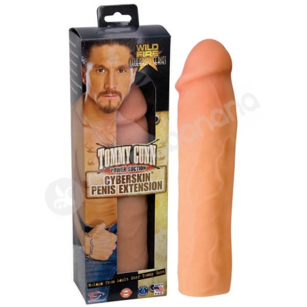 Tommy Gunn Power Suction Cyberskin Penis Extension Sleeve Tommy Gunn Power Suction Cyberskin Penis Extension Sleeve