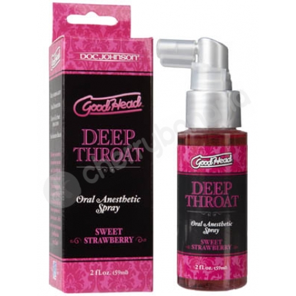 Goodhead Sweet Strawberry Deep Throat Spray 59ml