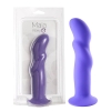 Maia Riley Purple Waved Silicone Dildo