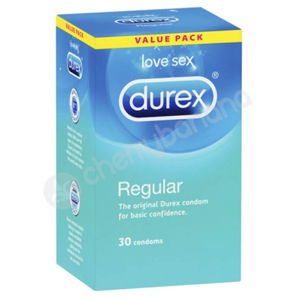 Durex Regular Condoms 30 Pack