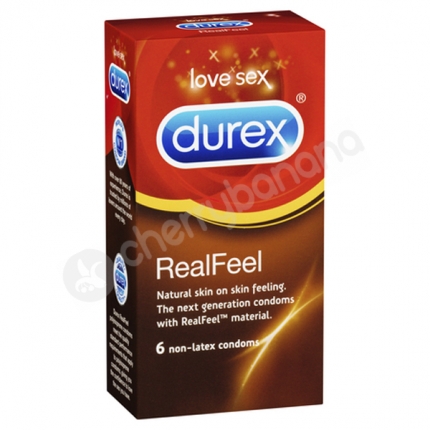 Durex Real Feel Regular Condoms 6 Pack