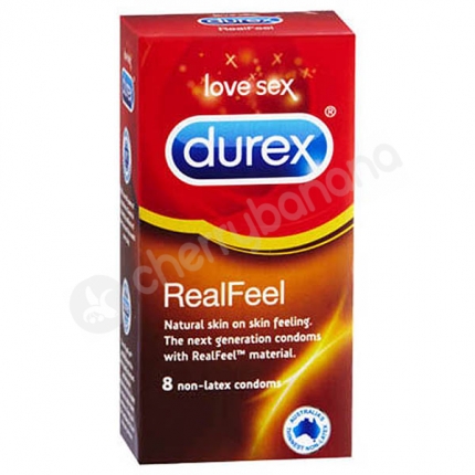 Durex Real Feel Regular Condoms 8 Pack