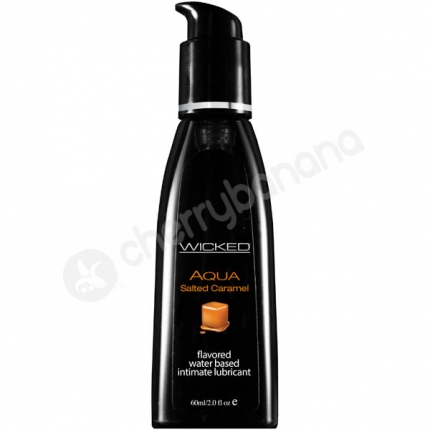 Wicked Aqua Salted Caramel Lubricant 60ml