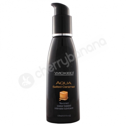 Wicked Aqua Salted Caramel Lubricant 120ml