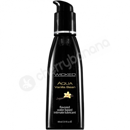 Wicked Aqua Vanilla Bean Lubricant 60ml