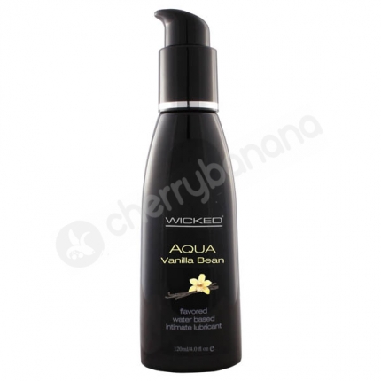 Wicked Aqua Vanilla Bean Lubricant 120ml