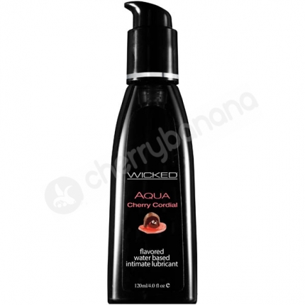 Wicked Aqua Cherry Cordial Lubricant 120ml