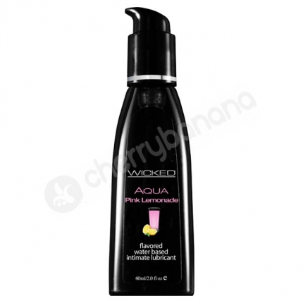 Wicked Aqua Pink Lemonade Lubricant 60ml Wicked Aqua Pink Lemonade Lubricant 60ml