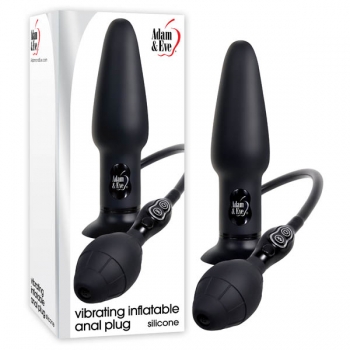Adam & Eve Vibrating Inflatable Anal Plug