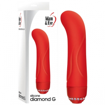 Adam & Eve Diamond G Red Vibrator