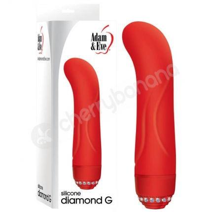 Adam & Eve Diamond G Red Vibrator