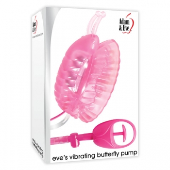 Adam & Eve Eve's Pink Vibrating Butterfly Pump