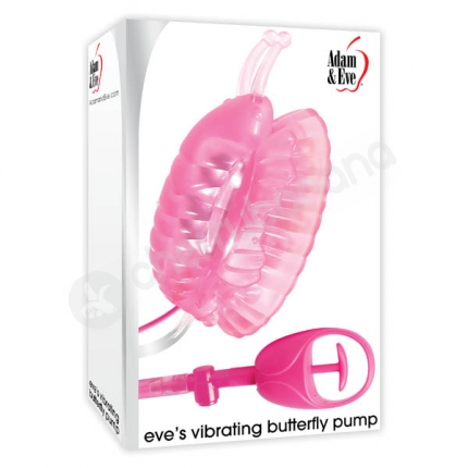 Adam & Eve Eve's Pink Vibrating Butterfly Pump