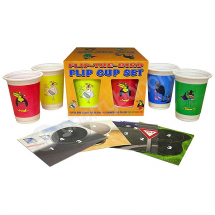 Flip-the-bird Drinking Game