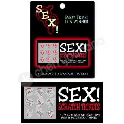 Sex! Scratch Tickets Sex! Scratch Tickets