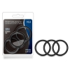 Performance VS3 Pure Premium Silicone Black Cock Rings Large 3 Pack