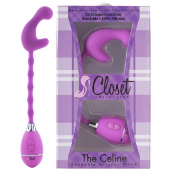 The Celine Purple Gripper Wand Vibrator