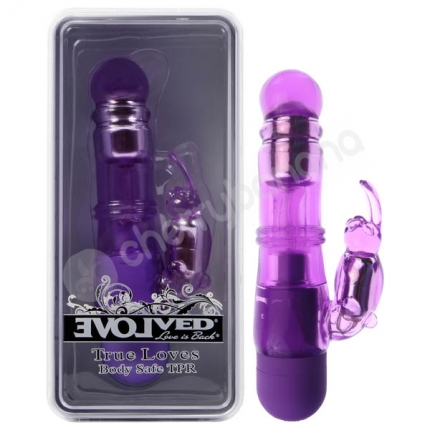 True Love Honey Bunny Purple Vibrator
