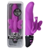 Trio Of Hearts Purple Lush Butterfly Vibrator