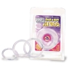 Clear Cock & Ball Rings 3 Pack