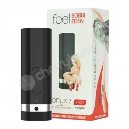 Kiiroo Onyx 2 Masturbator With Bobbi Eden Fleshlight Experience Kiiroo Onyx 2 Masturbator With Bobbi Eden Fleshlight Experience