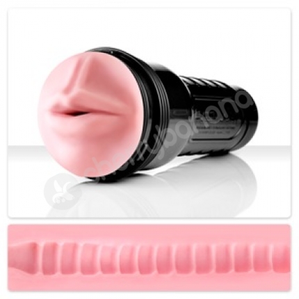 Fleshlight Pink Mouth Wonder Wave Masturbator Fleshlight Pink Mouth Wonder Wave Masturbator