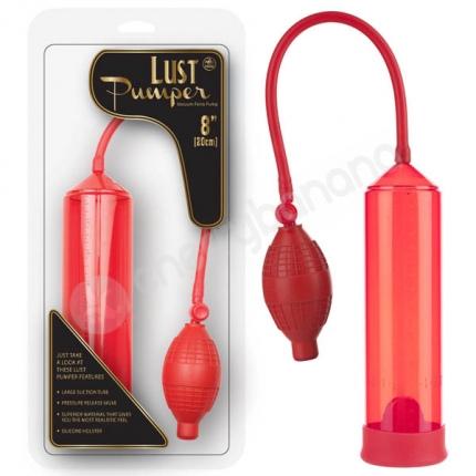 Lust Pumper Red Penis Pump