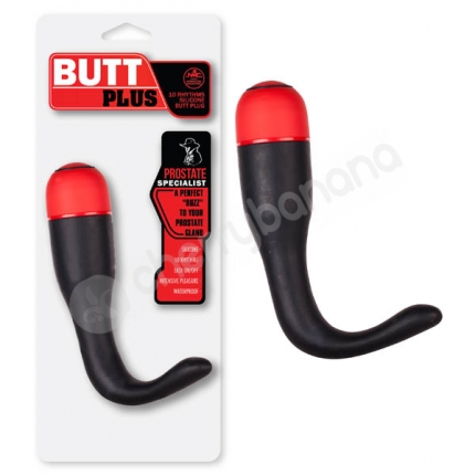 Butt Plus Black Smooth Vibrating Prostate Massager