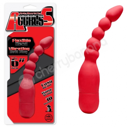 Aggress 1 Red Anal Vibrator