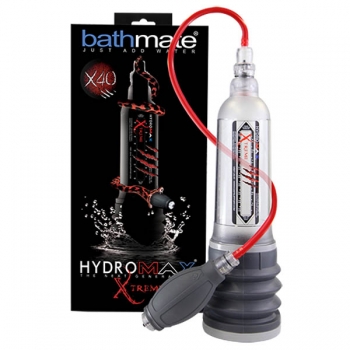 Bathmate Hydromax X40 Xtreme Clear Penis Pump Kit