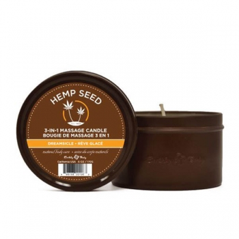 Hemp Seed Dreamsicle 3-in-1 Massage Candle 170g