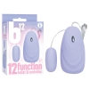 B12 Blue 12 Function Bullet Vibrator & Controller