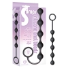 S-Drops Black Silicone Anal Beads