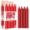 Make Me Melt Red Drip Candles 4 Pack