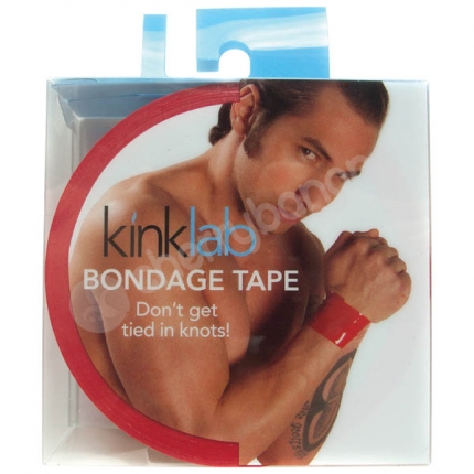 Kinklab Red Bondage Tape 20m
