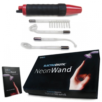 Kinklab Purple Neon Wand Electrosex Kit