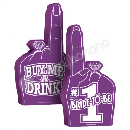 Bride To Be Foam Hand