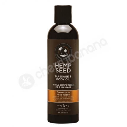 Hemp Seed Dreamsicle Massage & Body Oil 237ml