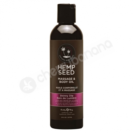 Hemp Seed Skinny Dip Massage & Body Oil 237ml